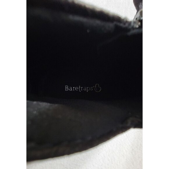 Baretraps Womens Black Sazzie Ankle‎ Booties Leather Upper Size Zip Size 7M NEW - Picture 11 of 13